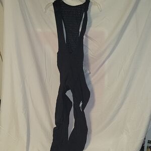 Mens Medium Full Pant Cycling Bib Fleece Lined Road Mtn Gravel